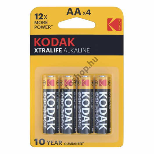 Kodak Xtralife Alkáli Ceruza Elem AA (1,5V) P4